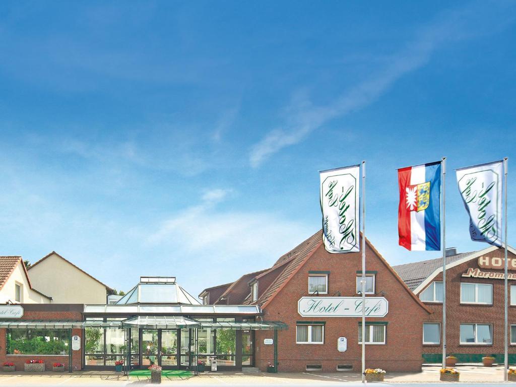 Hotel-Café Kampe Norderstedt Buitenkant foto